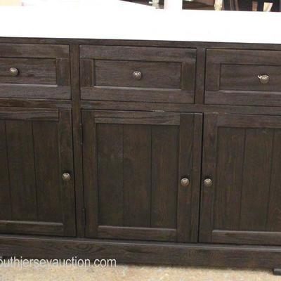  NEW Marble Top Contemporary Rustic Style 3 Drawer 3 Door Buffet

Auction Estimate $300-$600 â€“ Located Inside 