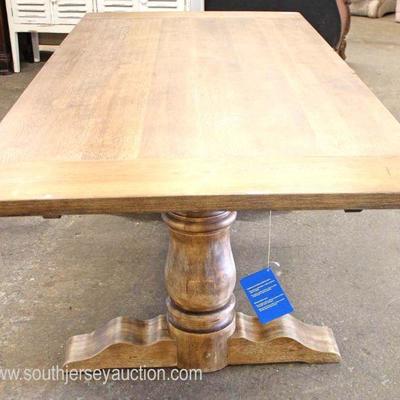  NEW “Best Master Furniture” Country Style

88” x 40” Dining Room Natural Finish Table

Auction Estimate $200-$400 – Located Inside 