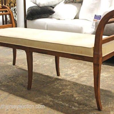 Mahogany Framed End of the Bed Bench

Auction Estimate $100-$300 â€“ Located Inside 