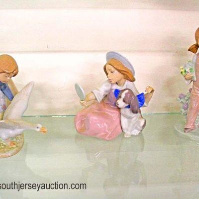  Selection of â€œLladroâ€ Figurines

Auction Estimate $20-$50 each â€“ Located Glassware 