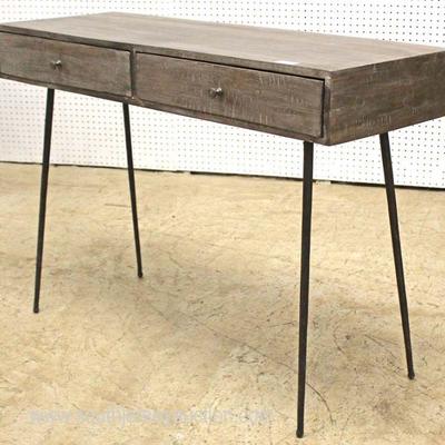  Industrial Style 2 Drawer Decorative Console

Auction Estimate $100-$300 â€“ Located Inside 