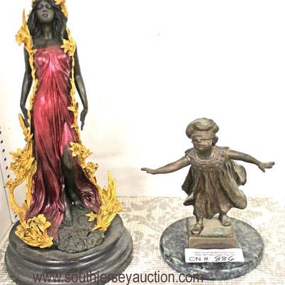  Selection of Bronze Statues

Auction Estimate $100-$300 â€“ Located Glassware 