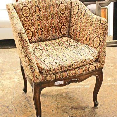  French Style Upholstered Arm Chair

Auction Estimate $100-300 â€“ Located Inside 