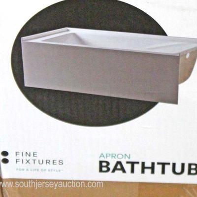  NEW â€œFine Fixturesâ€ Apron Bathtub (Model BTA104-L) Still in Box

Auction Estimate $200-$400 â€“ Located Inside 