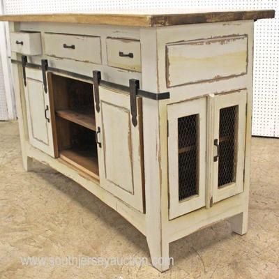 Country Style Barn Door Sliding Natural Finish Decorative Buffet

Auction Estimate $200-$400 – Located Inside 