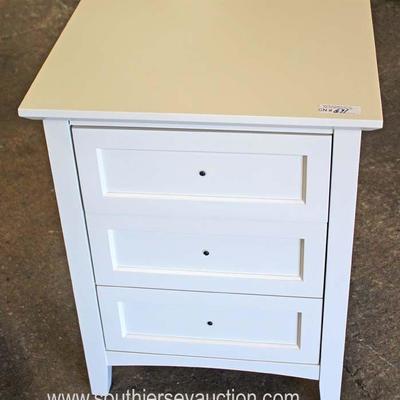  NEW Pair of 3 Drawer White Night Stand Hardware

Auction Estimate $100-$300 â€“ Located Inside 