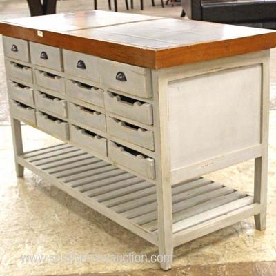  Country Paint Decorated Multi Drawer Kitchen Island

Auction Estimate $400-$800 – Located Inside 