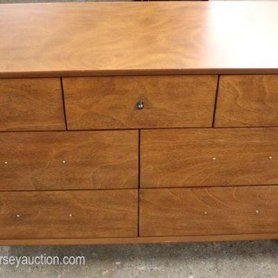  NEW Mid Century Modern Design Contemporary 7 Drawer Low Chest with Hardware

Auction Estimate $200-$400 â€“ Located Inside 
