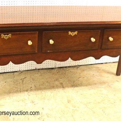  SOLID Mahogany â€œCouncill Furnitureâ€ Queen Anne 3 Drawer Brand Board

Auction Estimate $300-$600 â€“ Located Inside 