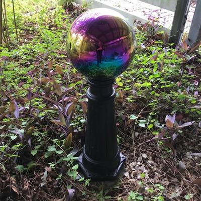 Glass ball $30