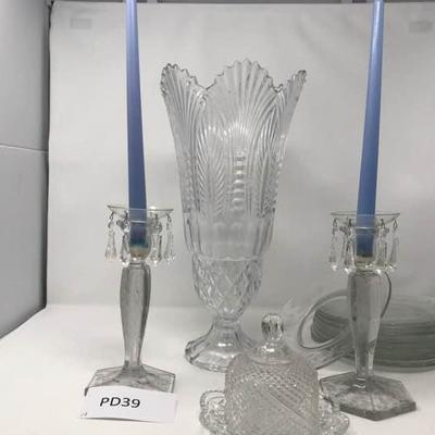 Lovely Clear Glass Collection