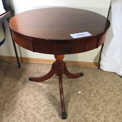 Round Table with Drawer