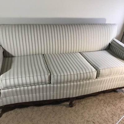 Very Nicely Reupholstered Vintage Sofa
