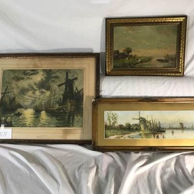 3 Very Old Art Pieces