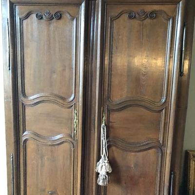French armoire  Louis XIII style 1589-1661
Doors later period