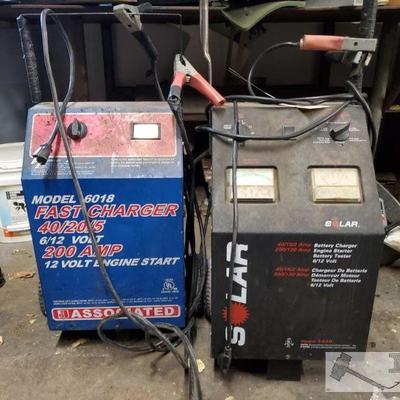5150: 2 Car Battery Chargers
2 Car Battery Chargers