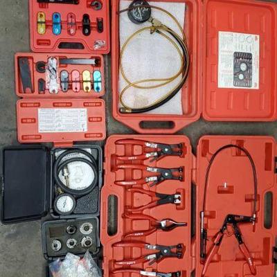 4352: Mac and Astro Fuel/TransmissionDisconnect Tool Set
Blue point eepv500a, snyder manufa. JT4KIT, Astro kit and mac gauge protector...