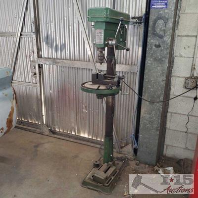4000: 16 Speed Heavy Duty Drill Press
Measures approx 62