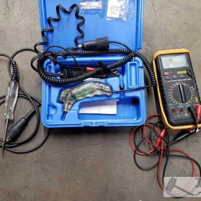 4374: Automotive Circuit Tester and Meter
Snap-On Circuit Tester CT4G, Blue Point Tester and automotive meter