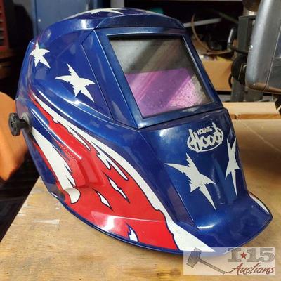 5228: Hobart Hood Welders Helmet Auto Darkening
Hobart Hood Welders Helmet