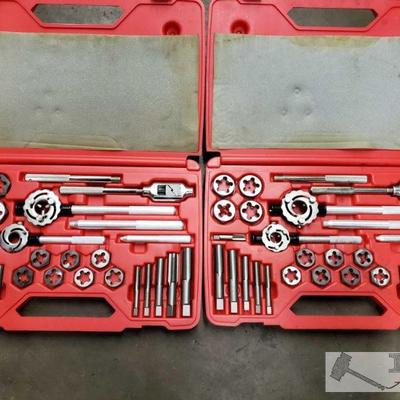 4377: MAC Tools Standard/ Metric Tap & Die Sets
Model no. 9094TSP & 9311TSP