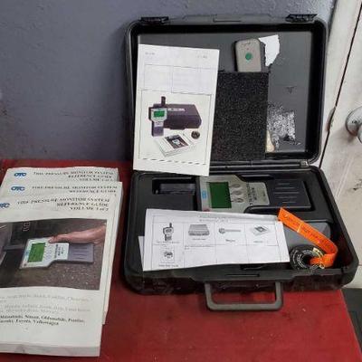 4357: OTC Tire Pressure Monitor System with 3 Book Reference Guide
OTC Tire Pressure Monitor System with 3 Book Reference Guide