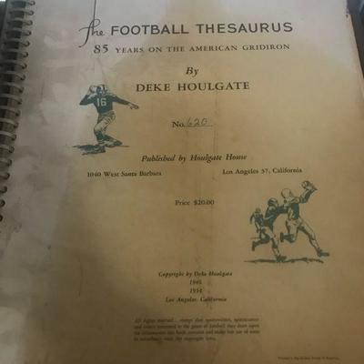 The Football Thesaurus 