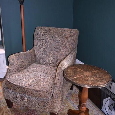 3 Matching upholstered arm chairs