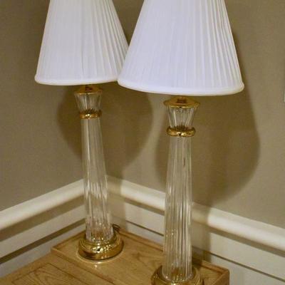 Waterford Crystal lamps