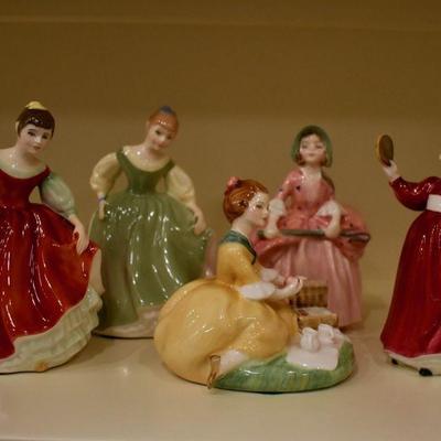 Royal Doulton porcelain figurines