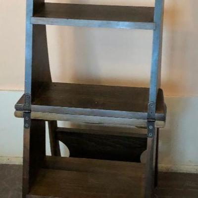 SL3015: Folding Wood Chair Ladder Local Pickup  https://www.ebay.com/itm/123963528321