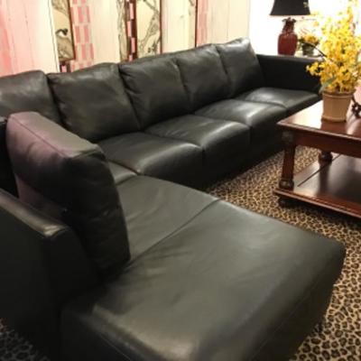 Suburban Leather sectional