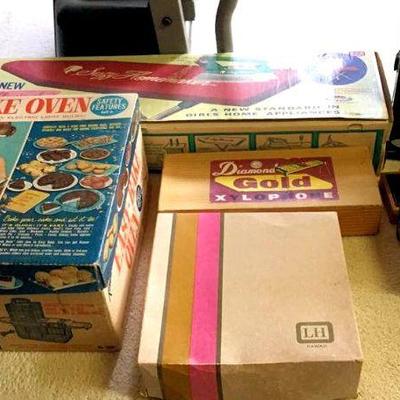 NNT048 Vintage Toys - Barbie, Easy Bake Oven & More