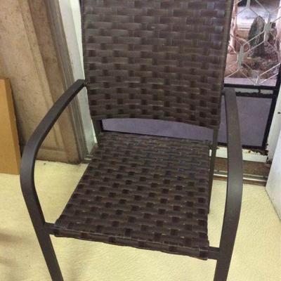 NNT020 Woven Brown Chair