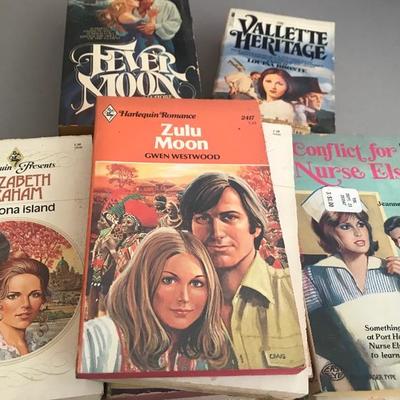 Vintage romance novels. Harlequin and more