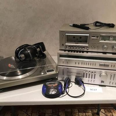 JVC and Toshiba Stereo Components