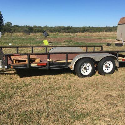 16' flatbed trailer 