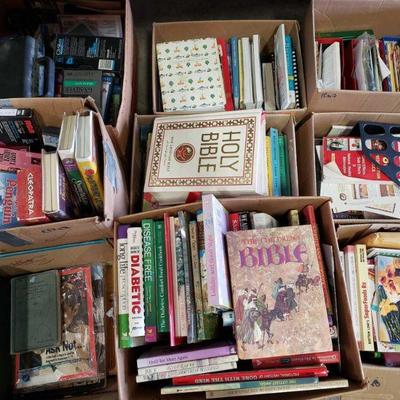 Books, Cookbooks, VHS Tapes, and more!
Books, Cookbooks, VHS Tapes, and more!