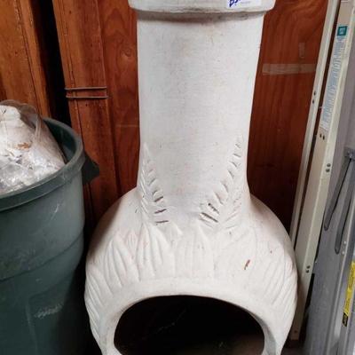 Clay Chiminea
Measures approximately 41
