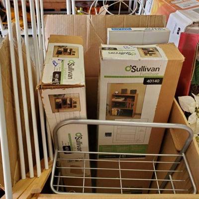 O'Sullivan New In Box Bookcases, Drying Rack, New in Box Shoes Rack and More
O'Sullivan New In Box Bookcases, Drying Rack, New in Box...