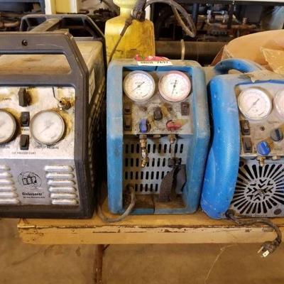 3 Refrigeration Recovery Pumps