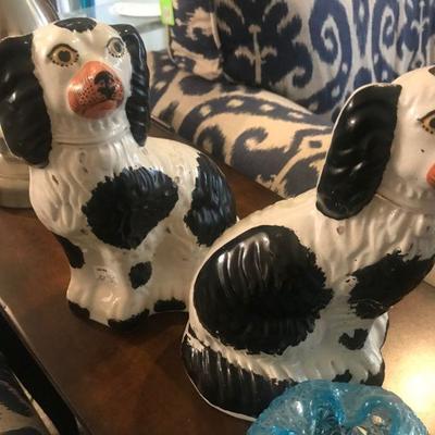 Pair of Ceramic Dogs 