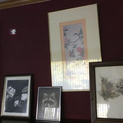 Framed Art and Etchings