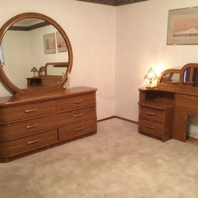 Dresser and Mirror