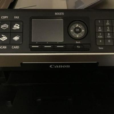 Canon MX870 Injet Printer