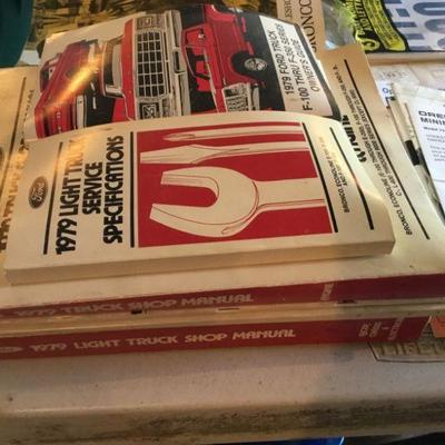 79 Ford Service Manuals