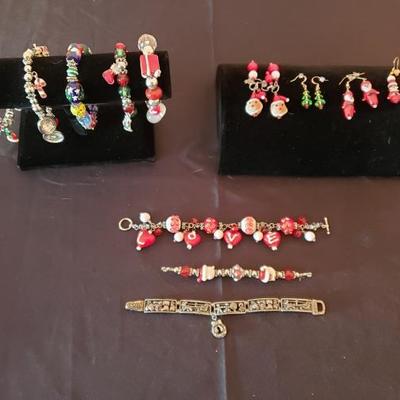 Holiday Bracelets & Earrings