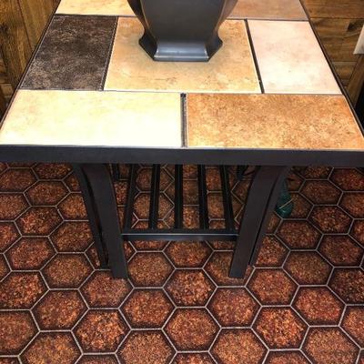 2 Wrought Iron tiletop end table
$55 each