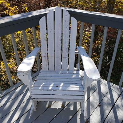 Rustic Adirondack Chair