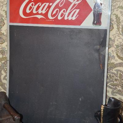 Vintage Coke Coca Cola Coco-cola store advertising sign